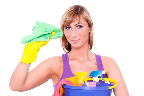 Professional oven cleaning service for an E9 kitchen interior