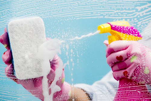 Deep cleaning for an E9 commercial space and shared areas