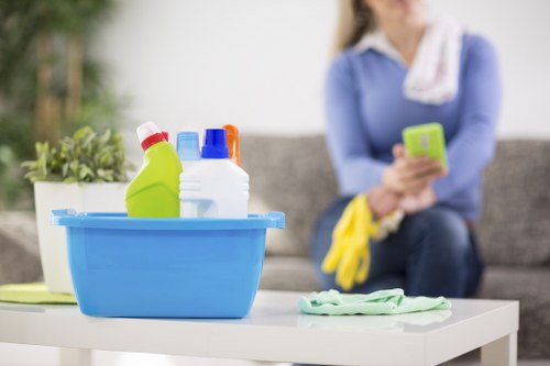 Deep carpet cleaning service for a flat in E9
